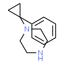 ChemSpider 2D Image | 1-(1-Phenylcyclopropyl)piperazine | C13H18N2