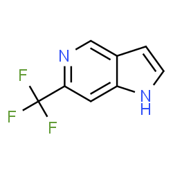 ChemSpider 2D Image | 6-(trifluoromethyl)-5-azaindole | C8H5F3N2