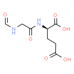 ChemSpider 2D Image | N-Formylglycyl-D-glutamic acid | C8H12N2O6