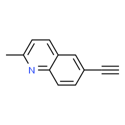 ChemSpider 2D Image | 6-Ethynyl-2-methylquinoline | C12H9N