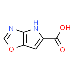 ChemSpider 2D Image | 4H-Pyrrolo[2,3-d][1,3]oxazole-5-carboxylic acid | C6H4N2O3