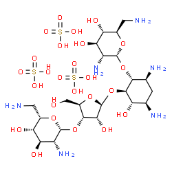 ChemSpider 2D Image | Neomycin | C23H52N6O25S3