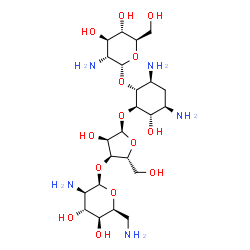ChemSpider 2D Image | Paromomycin | C23H45N5O14