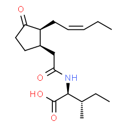 ChemSpider 2D Image | (+)-7-Iso-Jasmonyl-L-isoleucine | C18H29NO4