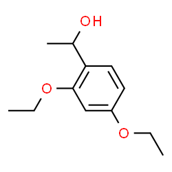 ChemSpider 2D Image | 1-(2,4-Diethoxyphenyl)ethanol | C12H18O3