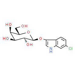 ChemSpider 2D Image | 6-Chloro-1H-indol-3-yl alpha-L-allopyranoside | C14H16ClNO6