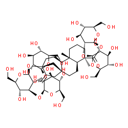 ChemSpider 2D Image | rebaudioside D | C50H80O28