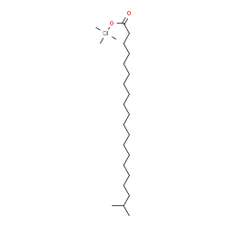 ChemSpider 2D Image | Trimethylsilyl 19-methylicosanoate | C24H50O2Si