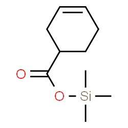 ChemSpider 2D Image | Trimethylsilyl 3-cyclohexene-1-carboxylate | C10H18O2Si