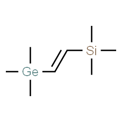 ChemSpider 2D Image | Trimethyl[(E)-2-(trimethylgermyl)vinyl]silane | C8H20GeSi