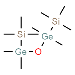 ChemSpider 2D Image | (1,1,3,3-Tetramethyl-1,3-digermoxanediyl)bis(trimethylsilane) | C10H30Ge2OSi2