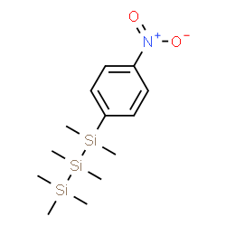 ChemSpider 2D Image | 1,1,1,2,2,3,3-Heptamethyl-3-(4-nitrophenyl)trisilane | C13H25NO2Si3
