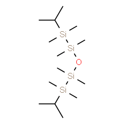 ChemSpider 2D Image | 2,2'-Oxybis(1-isopropyl-1,1,2,2-tetramethyldisilane) | C14H38OSi4