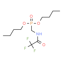 ChemSpider 2D Image | (1Z)-N-[(Dibutoxyphosphoryl)methyl]-2,2,2-trifluoroethanimidic acid | C11H21F3NO4P