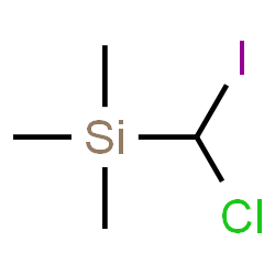 ChemSpider 2D Image | [Chloro(iodo)methyl](trimethyl)silane | C4H10ClISi