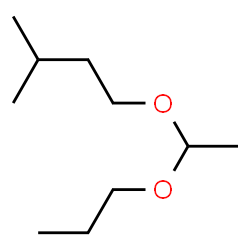 ChemSpider 2D Image | 3-Methyl-1-(1-propoxyethoxy)butane | C10H22O2