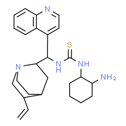 ChemSpider 2D Image | 1-(2-Aminocyclohexyl)-3-cinchonan-9-ylthiourea | C26H35N5S