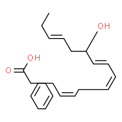 ChemSpider 2D Image | (4Z,7Z,10Z,13Z,15E,19E)-17-Hydroxy-4,7,10,13,15,19-docosahexaenoic acid | C22H32O3