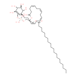 ChemSpider 2D Image | 1-[(Hydroxy{[(1S,2R,3R,4S,5S,6R)-2,3,4,5,6-pentahydroxycyclohexyl]oxy}phosphoryl)oxy]-3-(icosanoyloxy)-2-propanyl (4Z,7Z,10Z,13Z)-4,7,10,13-icosatetraenoate | C49H87O13P
