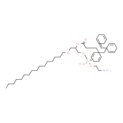 ChemSpider 2D Image | 25-Amino-22-hydroxy-22-oxido-17,21,23-trioxa-22lambda~5~-phosphapentacosan-19-yl (4Z,7Z,10Z,13Z,16Z,19Z)-4,7,10,13,16,19-docosahexaenoate | C43H76NO7P