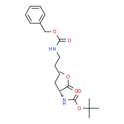 ChemSpider 2D Image | Methyl N~6~-[(benzyloxy)carbonyl]-N~2~-{[(2-methyl-2-propanyl)oxy]carbonyl}lysinate | C20H30N2O6