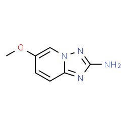 ChemSpider 2D Image | 6-Methoxy[1,2,4]triazolo[1,5-a]pyridin-2-amine | C7H8N4O