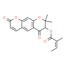ChemSpider 2D Image | SCUTEFLORIN B | C19H18O6