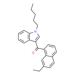 ChemSpider 2D Image | JWH 210 7-ethylnaphthyl isomer | C26H27NO