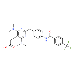 ChemSpider 2D Image | BI-671800 | C25H26F3N5O3