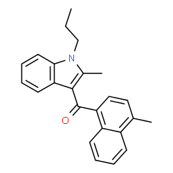 ChemSpider 2D Image | JWH-148 | C24H23NO