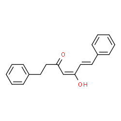 ChemSpider 2D Image | (4E,6E)-5-Hydroxy-1,7-diphenyl-4,6-heptadien-3-one | C19H18O2