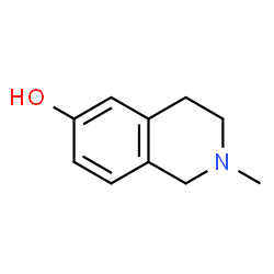 ChemSpider 2D Image | 2-Methyl-1,2,3,4-tetrahydro-6-isoquinolinol | C10H13NO