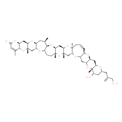ChemSpider 2D Image | Brevetoxin-3 | C50H72O14