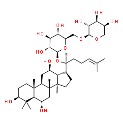 ChemSpider 2D Image | Ginsenoside F3 | C41H70O13