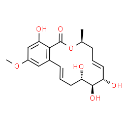 ChemSpider 2D Image | zeaenol | C19H24O7