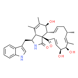 ChemSpider 2D Image | cytoglobosin C | C32H38N2O5
