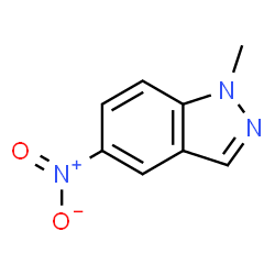 ChemSpider 2D Image | 1-Methyl-5-nitroindazole | C8H7N3O2