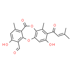 ChemSpider 2D Image | mollicellin K | C21H18O7