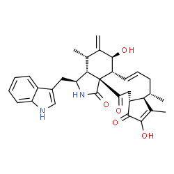 ChemSpider 2D Image | CYTOGLOBOSIN A | C32H36N2O5