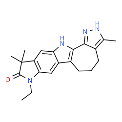 ChemSpider 2D Image | AKI-001 | C21H24N4O