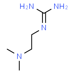 ChemSpider 2D Image | 2-[2-(Dimethylamino)ethyl]guanidine | C5H14N4