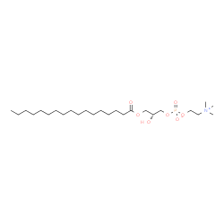 ChemSpider 2D Image | 1-heptadecanoyl-sn-glycero-3-phosphocholine | C25H52NO7P