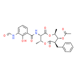 ChemSpider 2D Image | SPLENOCIN A | C26H28N2O9