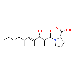 ChemSpider 2D Image | tumonoic acid E | C18H31NO4