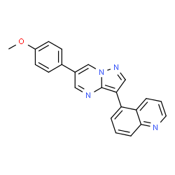 ChemSpider 2D Image | ML347 | C22H16N4O
