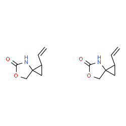 ChemSpider 2D Image | 2-vinyl-5-oxa-7-azaspiro[2.4]heptan-6-one | C14H18N2O4