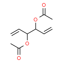 ChemSpider 2D Image | hexa-1,5-diene-3,4-diyl diacetate | C10H14O4