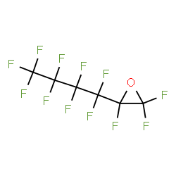 ChemSpider 2D Image | 2,2,3-Trifluoro-3-(nonafluorobutyl)oxirane | C6F12O