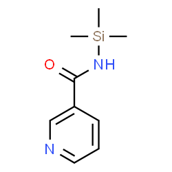 ChemSpider 2D Image | N-(Trimethylsilyl)nicotinamide | C9H14N2OSi