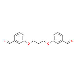 ChemSpider 2D Image | 1,3-bis(3-formylphenoxy)propane | C17H16O4